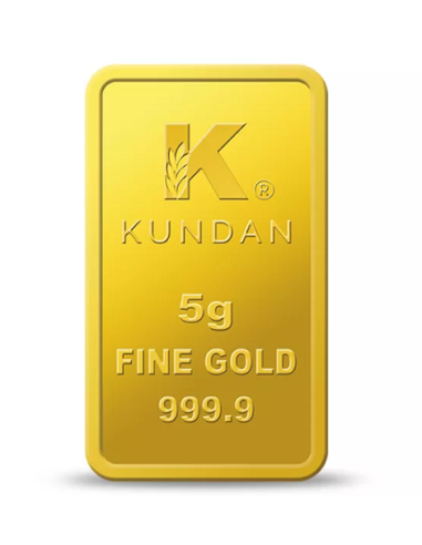 Buy Kundan Kalpataru Tree Gold Bar of 5 Grams Gold  24 Karat in 999.9