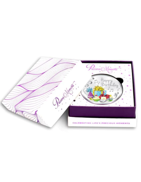 Precious Moments Happy Birthday Silver Coin Of 20 Gram in 999 Purity