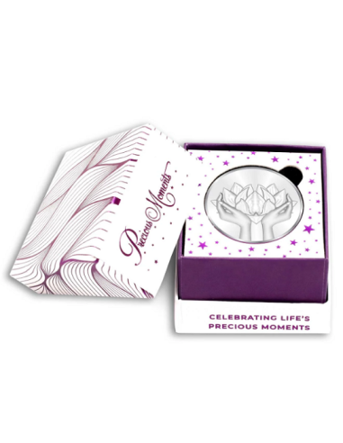Precious Moments Lotus BIS Hallmarked Silver Coin Of 10 Gram in 999 Purity / Fineness By ACPL
