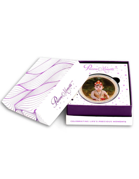 Precious Moments Personalised BIS Hallmarked New Born Baby Boy Silver