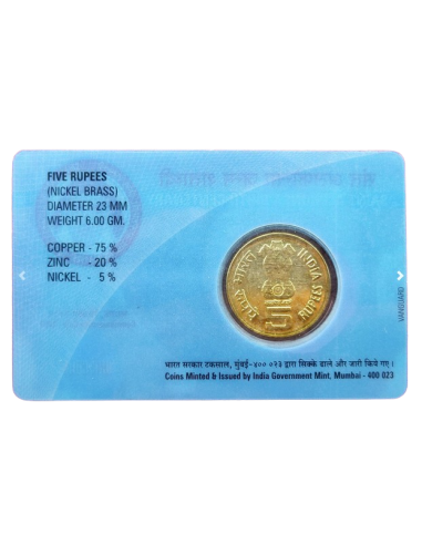 Year 2009- Saint Alphonsa Birth Centenary Commemorative Coin (Rs.5 Coi