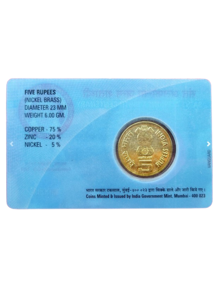 Year 2009- Saint Alphonsa Birth Centenary Commemorative Coin (Rs.5 Coi