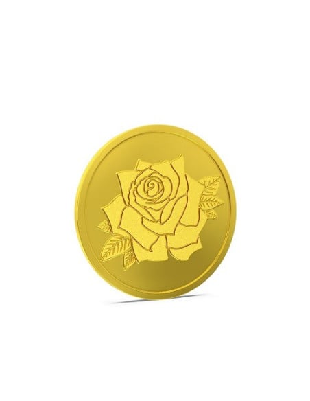 Aspect Bullion Rose Gold Coin Of 1 Grams in 24 Karat 995 Purity / Fineness