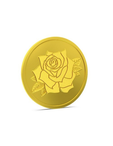 Aspect Bullion Rose Gold Coin 10 Grams in 24 Karat 995 Purity / Finene
