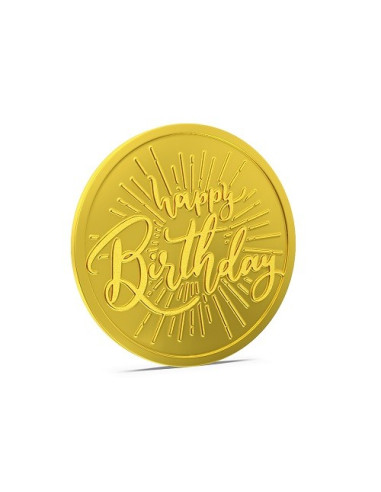 Aspect Bullion Happy Birthday Gold Coin Of 10 Grams in 24 Karat 995 Pu