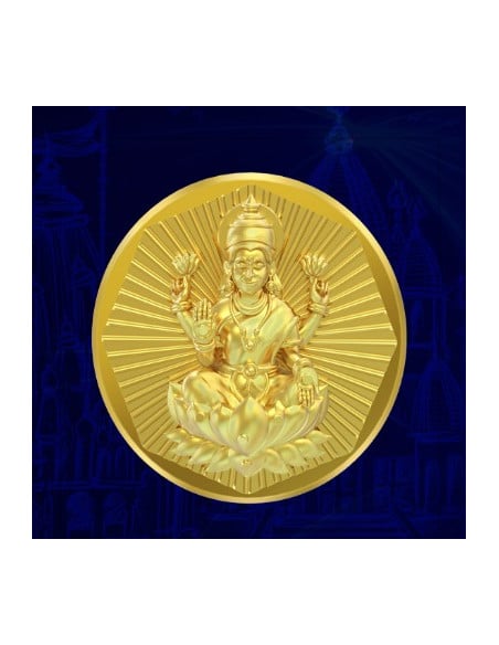 Laxmi Panchdhatu Coins Fusion of Gold Silver Copper Tin and Zinc