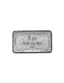 Happy Wedding Silver Note Of 5 Gram in 999 Purity
