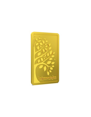Aspect Bullion Kalpvruksha Gold Bar Of 8 Grams in 24 Karat 999 Purity