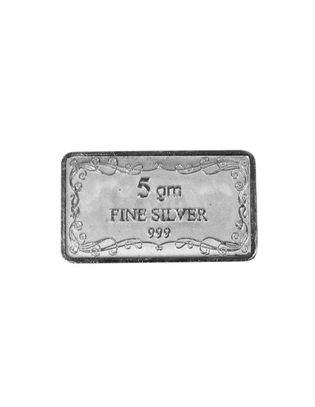 Congratulation Silver Note Of 5 Gram in 999 Purity