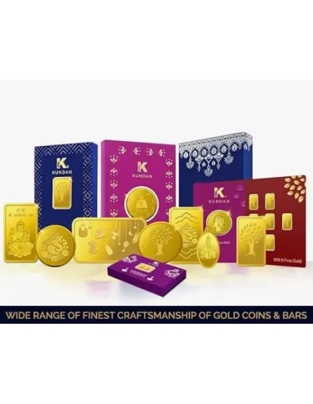 Buy Kundan Kalpataru Tree Gold Bar of 5 Grams Gold  24 Karat in 999.9