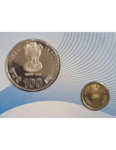 100 Rupees India Govt. Mint Birth Centenary of Mother Teresa Commemora