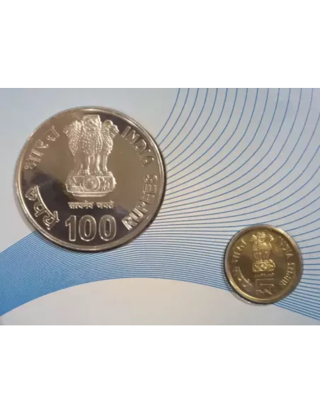 100 Rupees India Govt. Mint Birth Centenary of Mother Teresa Commemora