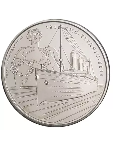 Titanic 2012 Alderney Centenary Coin By Royal Mint