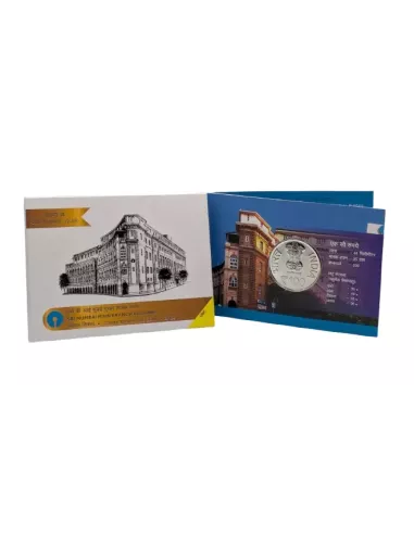 100 Rupees India Govt. Mint Centenary Year SBI Mumbai Main Branch Buil
