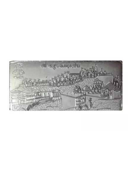 Palitana Silver Note Of 10 gram 24Kt in 999 Purity / Finenes