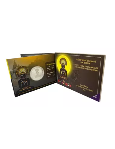 900 Rupees India Govt. Mint 2900TH Janm Kalyanak of Parshvanath Bhagwa