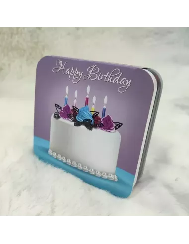 Omkar Mint Happy Birthday Silver Coin of 10 Grams in 999 Purity Fineness