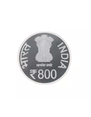 800 Rupees India Govt. Mint 2800TH Nirvan Kalyanak of Parshvanath Bhag