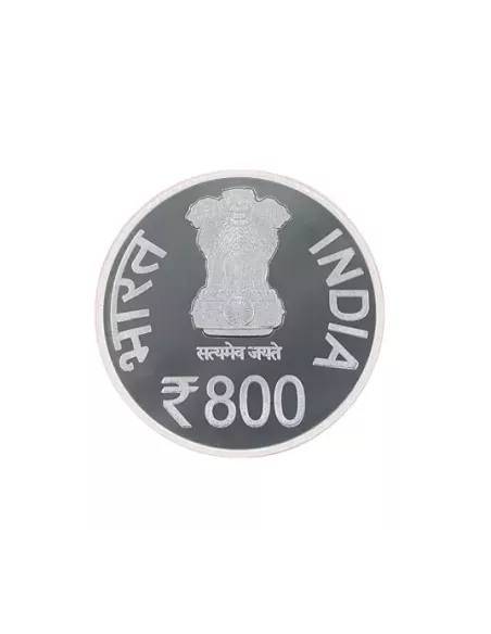 800 Rupees India Govt. Mint 2800TH Nirvan Kalyanak of Parshvanath Bhag