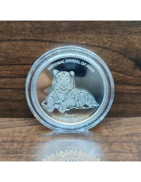 Omkar Mint National Symbols Of India Silver Coin 10 gm each in 999  Purity Set of Four