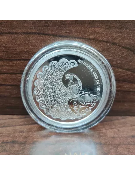 Omkar Mint National Symbols Of India Silver Coin 10 gm each in 999  Purity Set of Four