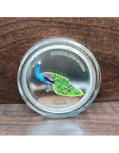 Omkar Mint National Symbols Of India Color Silver Coin 10 gm each in 9