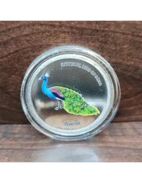 Omkar Mint National Symbols Of India Color Silver Coin 10 gm each in 9