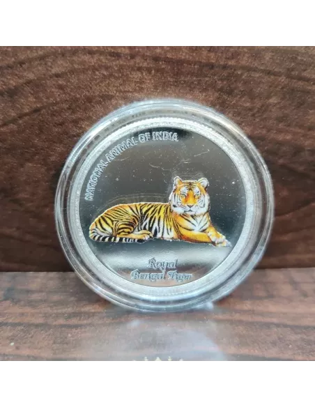 Omkar Mint National Symbols Of India Color Silver Coin 10 gm each in 9