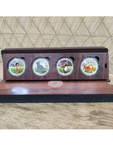 Omkar Mint The Jungle Book Color Silver Coin 10 gm each in 999 Purity