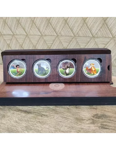 Omkar Mint The Jungle Book Color Silver Coin 10 gm each in 999 Purity