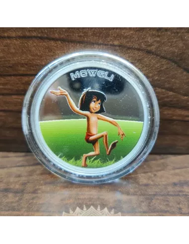 Omkar Mint The Jungle Book Color Silver Coin 10 gm each in 999 Purity