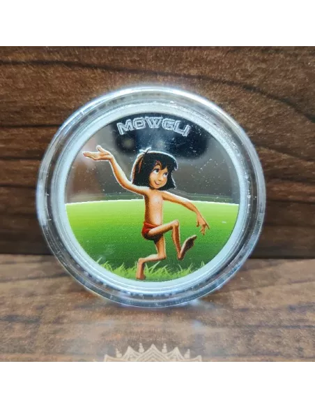 Omkar Mint The Jungle Book Color Silver Coin 10 gm each in 999 Purity