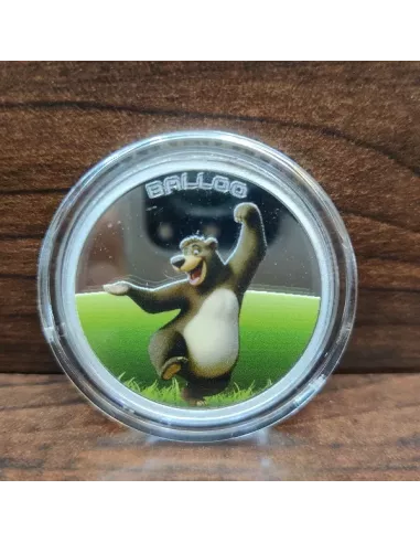 Omkar Mint The Jungle Book Color Silver Coin 10 gm each in 999 Purity