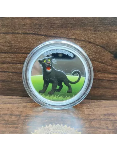 Omkar Mint The Jungle Book Color Silver Coin 10 gm each in 999 Purity