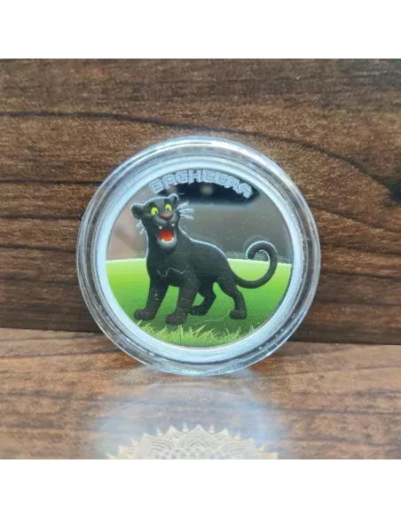 Omkar Mint The Jungle Book Color Silver Coin 10 gm each in 999 Purity