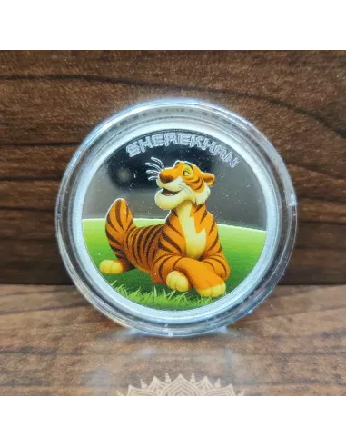 Omkar Mint The Jungle Book Color Silver Coin 10 gm each in 999 Purity