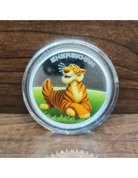 Omkar Mint The Jungle Book Color Silver Coin 10 gm each in 999 Purity
