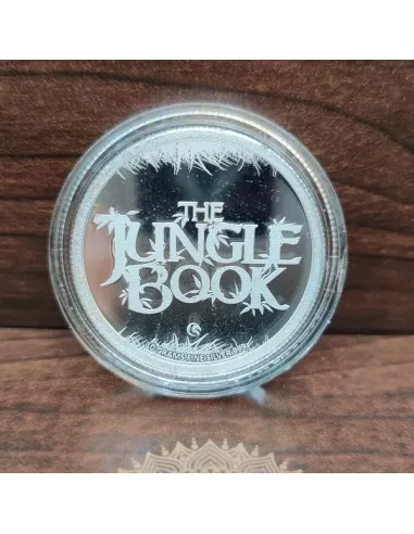 Omkar Mint The Jungle Book Color Silver Coin 10 gm each in 999 Purity