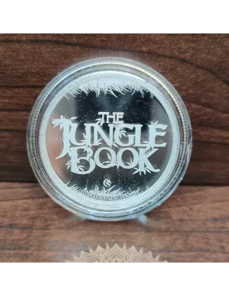 Omkar Mint The Jungle Book Color Silver Coin 10 gm each in 999 Purity