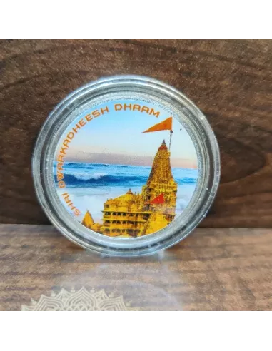 Omkar Mint Chaar Dhaam Color Silver Coin 10 gm each in 999 Purity Set