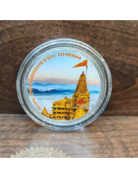 Omkar Mint Chaar Dhaam Color Silver Coin 10 gm each in 999 Purity Set