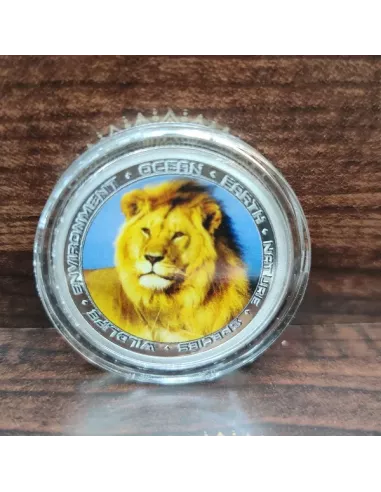 Omkar Mint Wild Life Series Color Silver Coin 10 gm each in 999 Purity