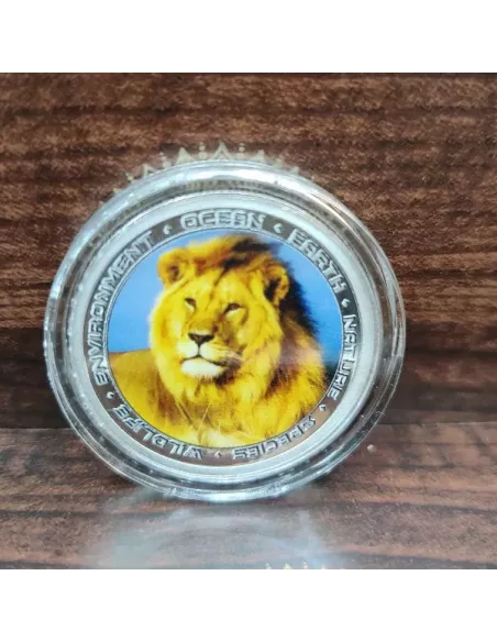 Omkar Mint Wild Life Series Color Silver Coin 10 gm each in 999 Purity