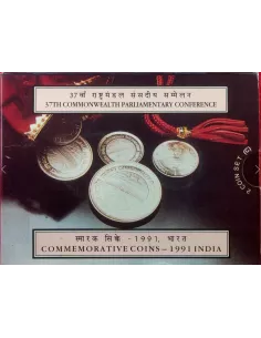 Year 1991- 37th Commonwealth Parliamentary Conference Commemorative Co