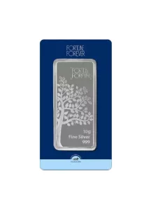 Fortune Forever Banyan Tree Silver Coin of 10 gm in 999 Purity/Fineness