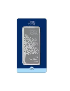 Fortune Forever Banyan Tree Silver Coin of 5 gm in 999 Purity/Fineness