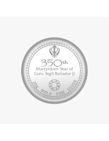 MMTC-PAMP  Colorful Silver Coin of 20 Gram in 999.9 Purity / Fineness