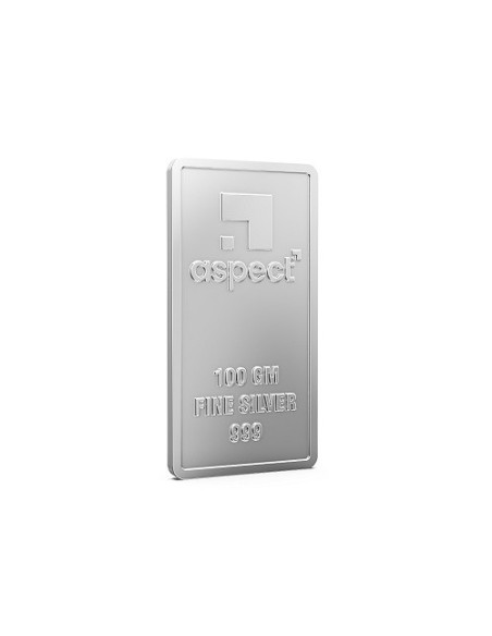 Aspect Bullion Kalpavruksh Silver Bar Of 500 Grams in 24 Karat 999 Pur