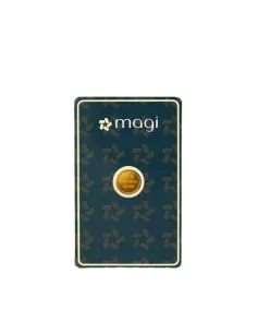 Magi Gold Coin of 0.5 Gram / Half Gram in 24Kt 999 Purity / Fineness