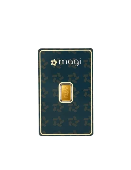 Magi Gold Bar Of 2 Gram 24Kt Gold 999 Purity Fineness